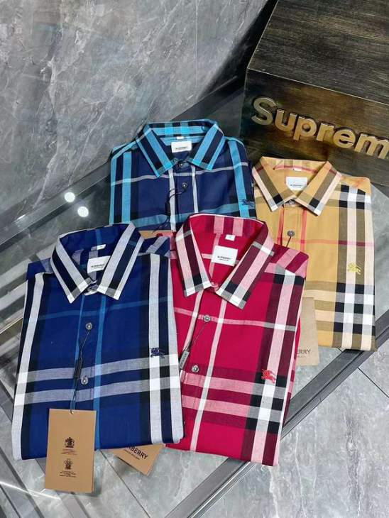 Picture of Burberry Shirt Long _SKUBurberryM-3XL8qx14725663